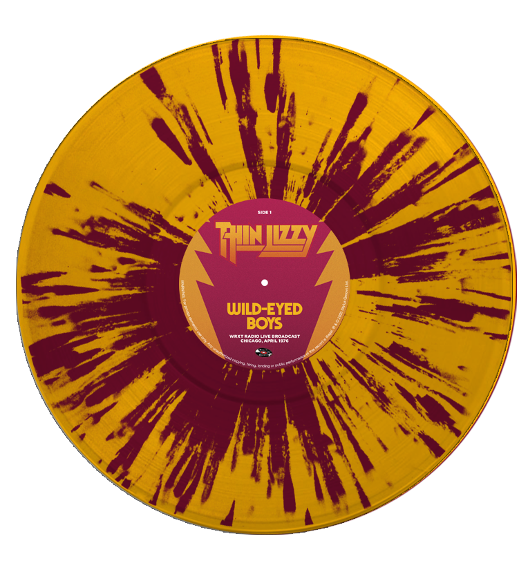 Thin Lizzy - Wild-Eyed Boys (Limited Edition Hand Numbered on Splatter Vinyl)