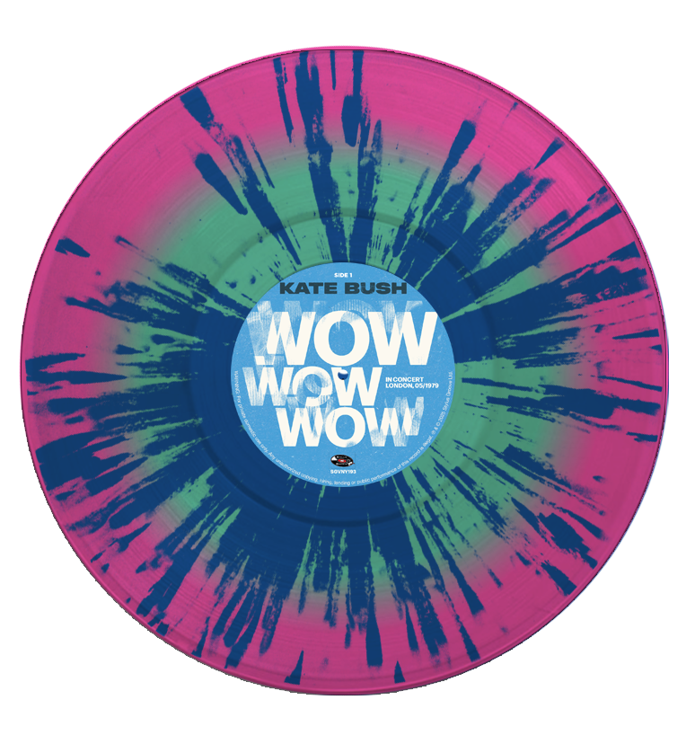 Kate Bush - Wow (Limited Edition Hand Numbered on Splatter Vinyl) Numbers 001 - 010