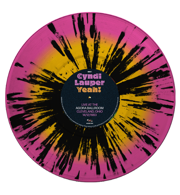 Cyndi Lauper - Yeah! (Limited Edition Hand Numbered on Splatter Vinyl) Numbers 001 - 010