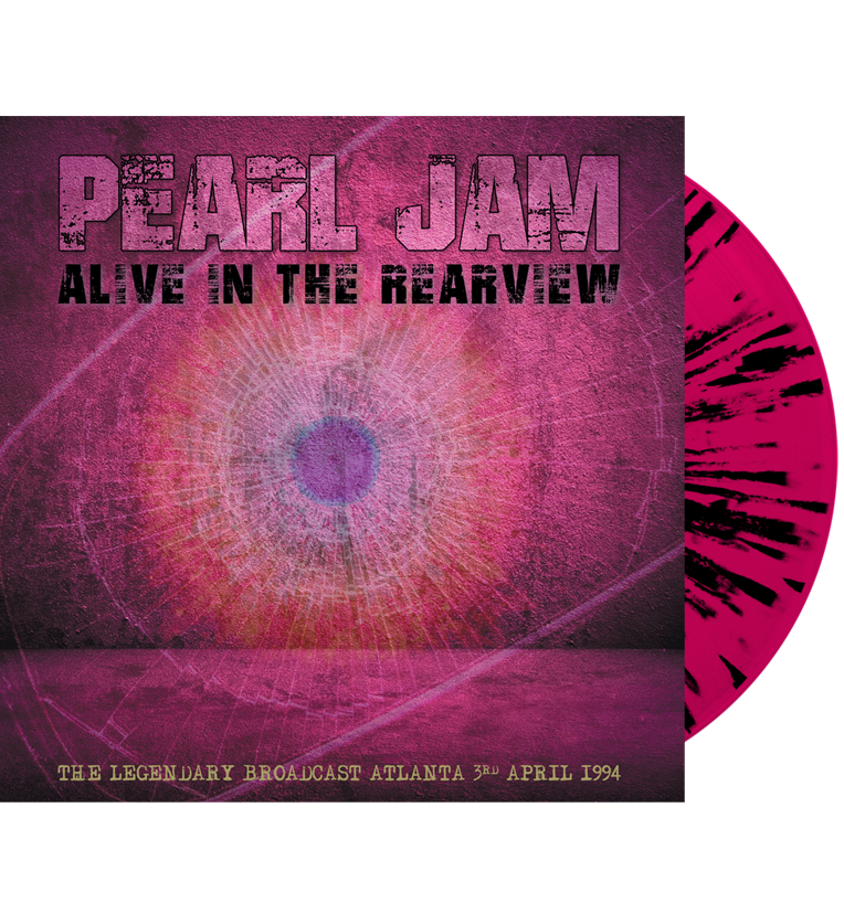 Pearl Jam - Alive In The Rearview (Limited Edition Hand Numbered on Splatter Vinyl) - VERY SLIGHT COSMETIC DAMAGE