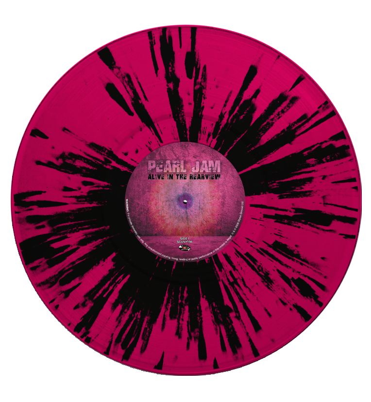 Pearl Jam - Alive In The Rearview (Limited Edition Hand Numbered on Splatter Vinyl) - VERY SLIGHT COSMETIC DAMAGE