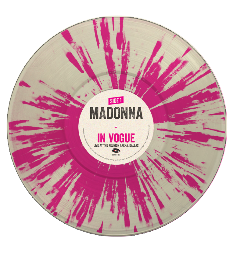 Madonna - In Vogue (Limited Edition Hand Numbered on Splatter Vinyl)