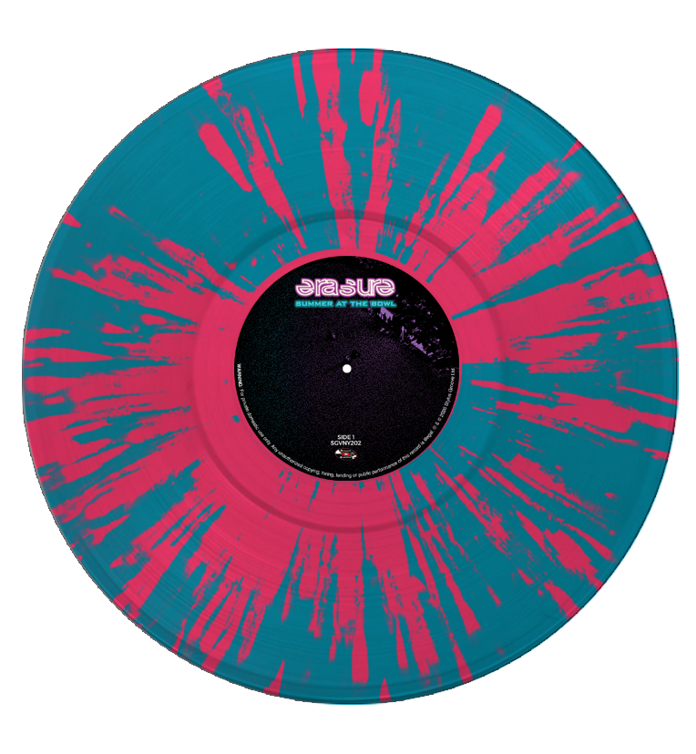 Erasure - Summer At The Bowl (Limited Edition Hand Numbered on Splatter Vinyl)