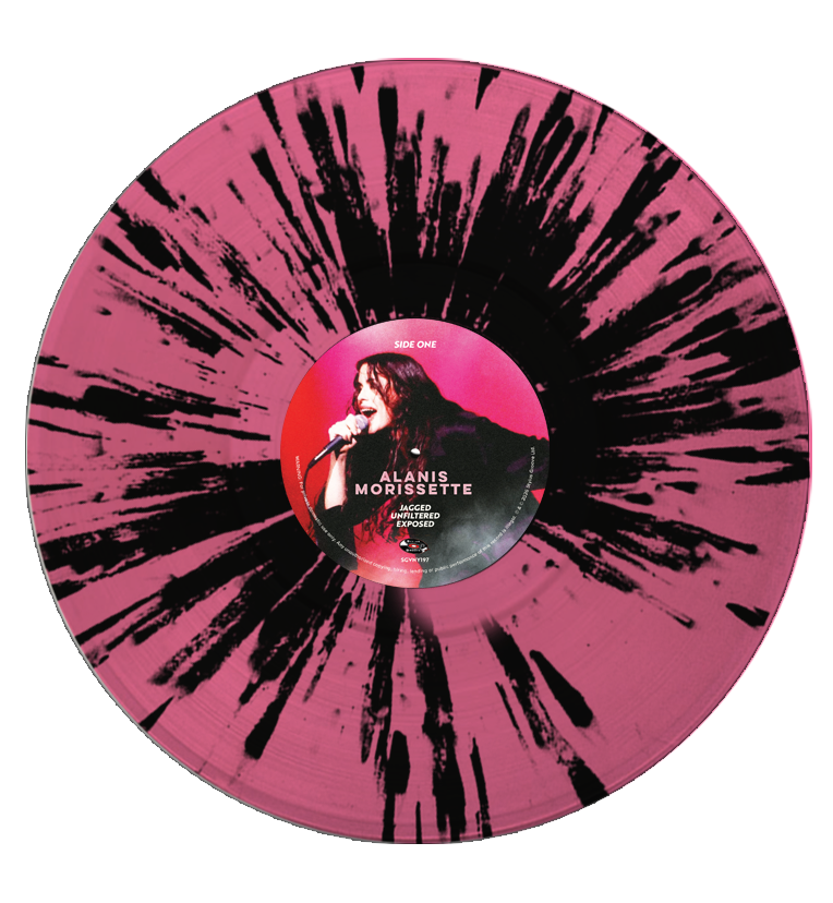 Alanis Morissette - Jagged, Unfiltered, Exposed (Limited Edition Hand Numbered on Splatter Vinyl)