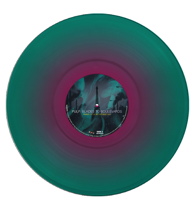 Pulp - Blades To Boulevards (Limited Edition Hand Numbered on Dual Colour Vinyl) Numbers 001 - 010