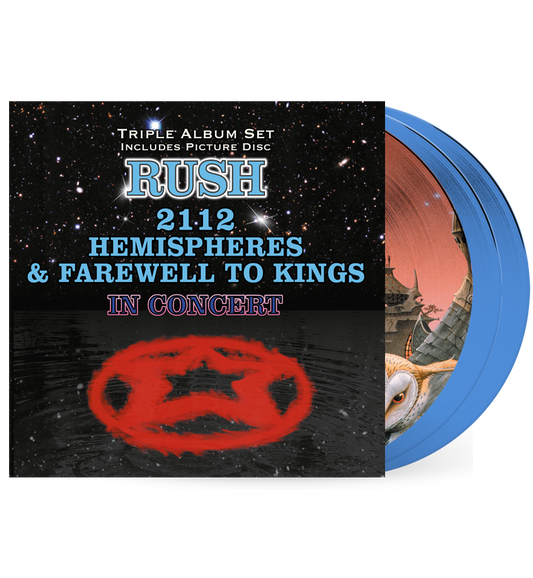 Rush - 2112, Farewell To Kings & Hemispheres (Number 005 of only 100 - Limited Edition Triple Album Set - Includes Picture Disc)