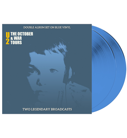 U2 - The War & October Tours (Limited Edition Numbered 2 Album Set On Blue Vinyl)
