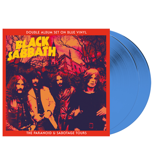 Black Sabbath - The Paranoid & Sabotage Tours (Limited Edition Numbered 2 Album Set On Blue Vinyl)