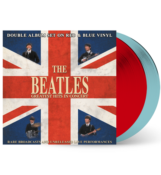 The Beatles - Greatest Hits In Concert (Limited Edition Numbered 2 Album Set On Red & Blue Vinyl)