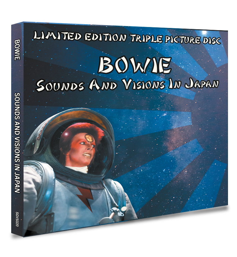 David Bowie - Sounds and Visions in Japan (Limited Edition Numbers 1-10 Triple Album Picture Disc Box Set Including Book and Playing Cards)