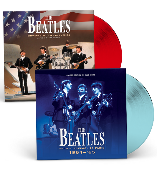 The Beatles - Greatest Hits In Concert (Limited Edition Numbered 2 Album Set On Red & Blue Vinyl)