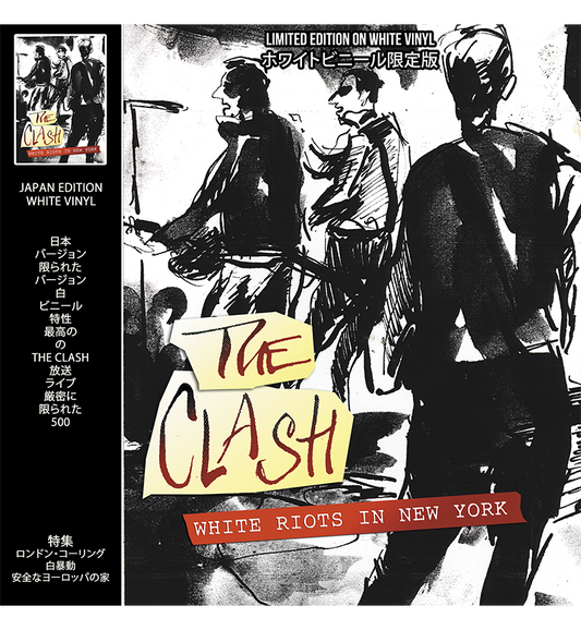 The Clash – White Riots in New York (Limited Edition 12-Inch Album on White Vinyl)