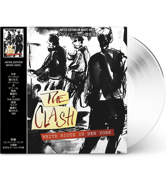 The Clash – White Riots in New York (Limited Edition 12-Inch Album on White Vinyl)
