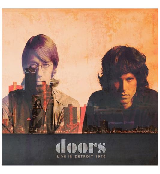 The Doors - Live in Detroit 1970 (Limited Edition Numbered Double Album on Orange Vinyl)