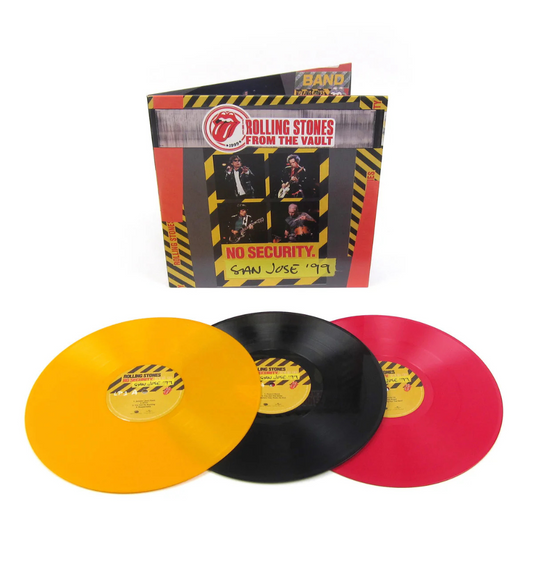 The Rolling Stones - No Security. San Jose ‘99 (Limited Edition Triple Album on 180g Coloured Vinyl)