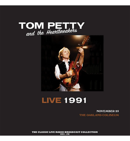 Tom Petty and the Heartbreakers – Live at the Oakland Coliseum 1991 (Limited Edition Hand Numbered on 180g Gold & Black Splatter Vinyl