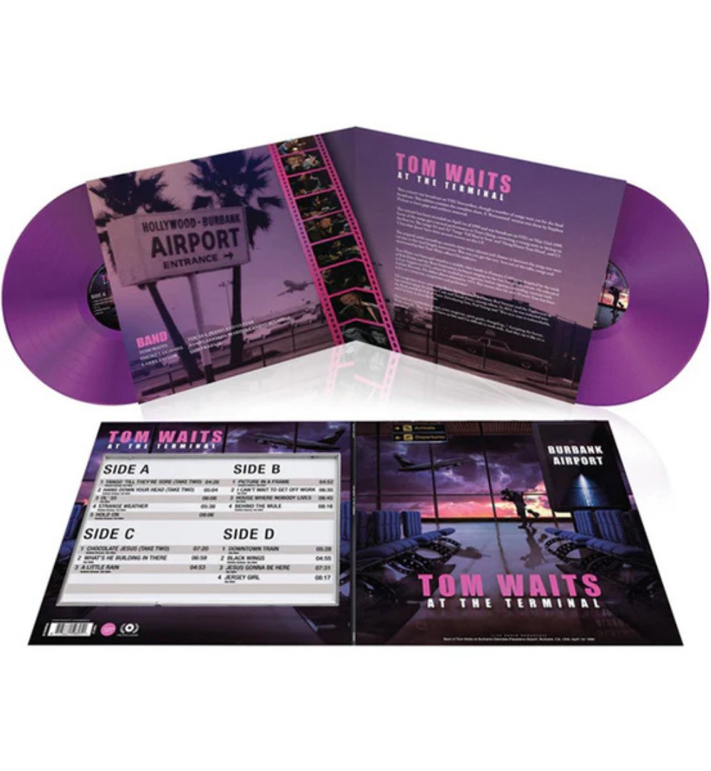 Tom Waits – At The Terminal: Burbank Airport, 1999 (Limited Edition Double Album on 180g Pink Vinyl)