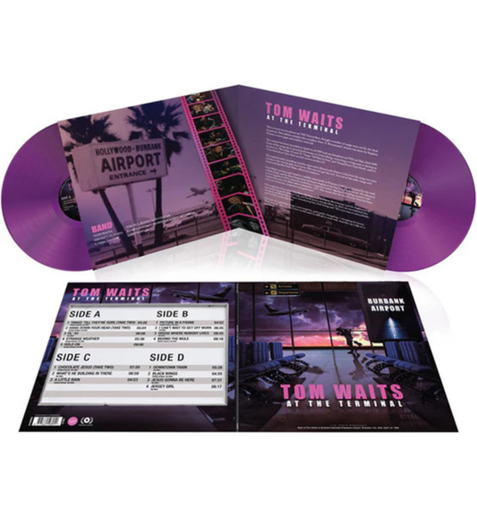 Tom Waits – At The Terminal: Burbank Airport, 1999 (Limited Edition Double Album on 180g Pink Vinyl)