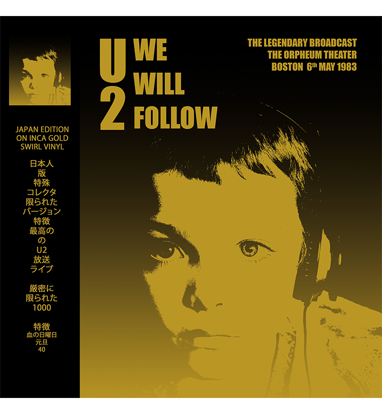 U2 – We Will Follow (Limited Edition 12-Inch Album on Inca Gold Vinyl)