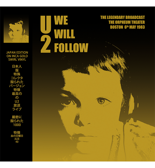 U2 – We Will Follow (Limited Edition 12-Inch Album on Inca Gold Vinyl)