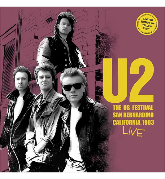 U2 - San Bernardino, California, 1983 (Limited Edition on Yellow Vinyl)