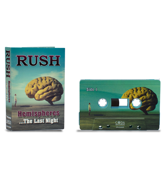 Rush – Hemispheres… The Last Night (Limited Edition Aqua Blue Cassette)