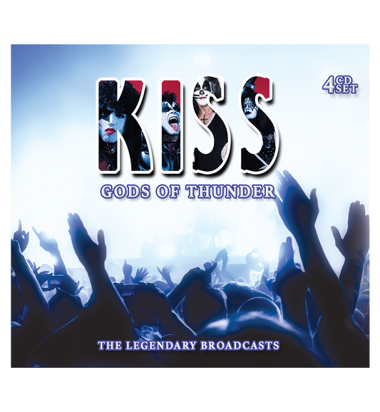 Kiss - Gods Of Thunder: The Legendary Broadcasts 1974-'94 - 4 CD Box Set