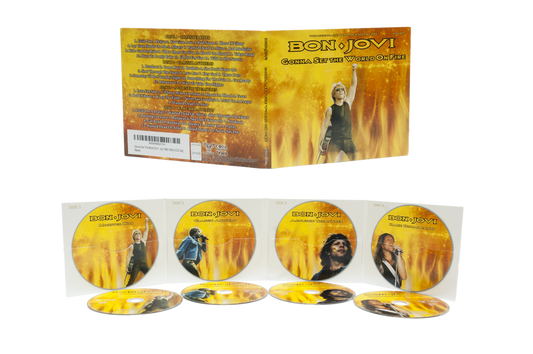 Bon Jovi – Gonna Set the World On Fire 1983–1993 (4-CD Set)