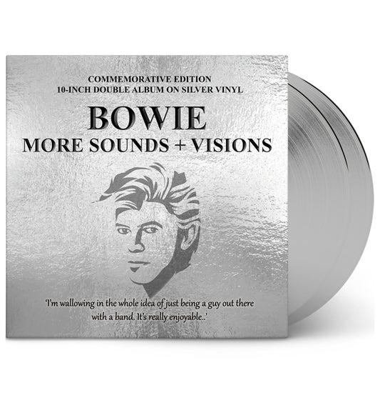 Bowie - More Sounds + Visions (10-Inch Double Album on Silver Vinyl)