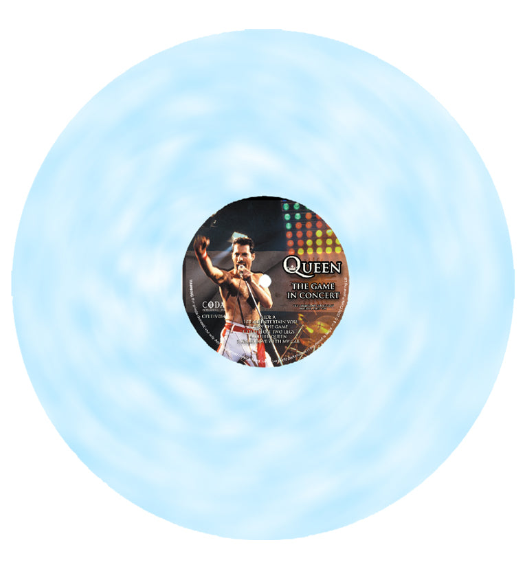 Queen - The Game In Concert (Numbered 10-Inch Double Album on Blue & White Vinyl)