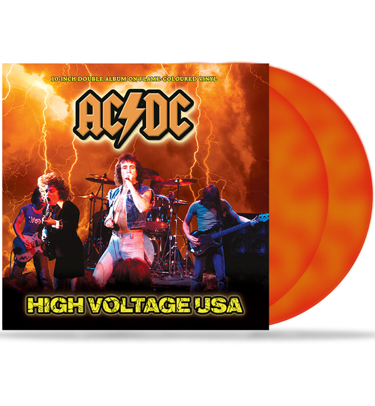 AC/DC – High Voltage USA (10-Inch Double Album on Flame Coloured Vinyl)