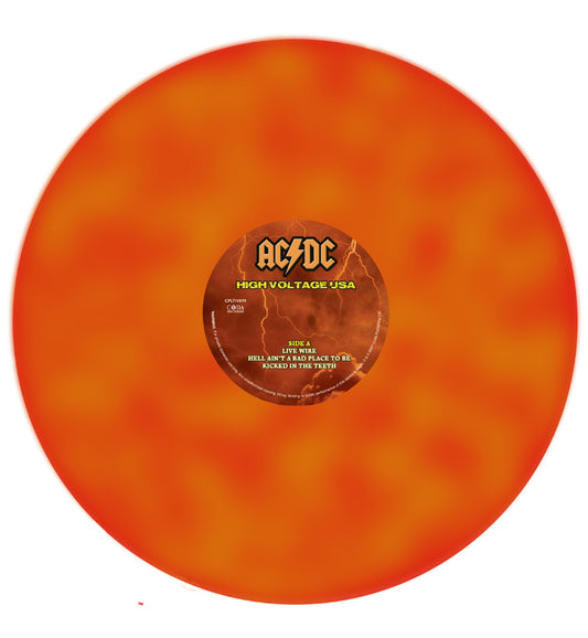 AC/DC – High Voltage USA (10-Inch Double Album on Flame Coloured Vinyl)