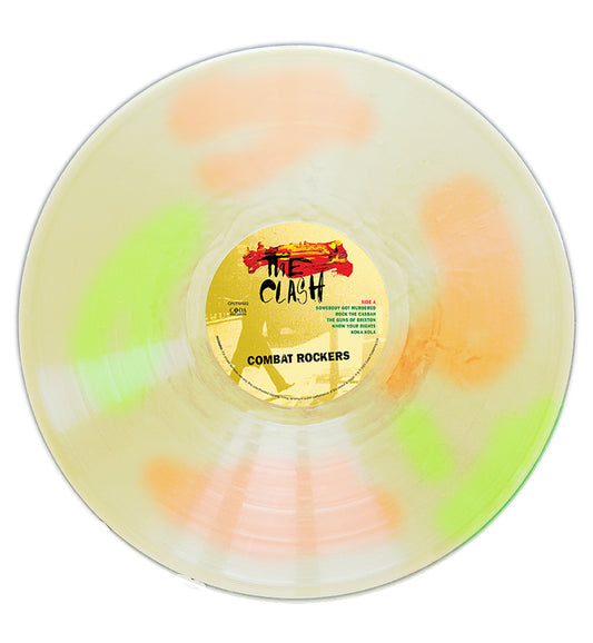 Clash - Combat Rockers (Numbered 10-Inch Double Album on Tri-Coloured Clear Vinyl)