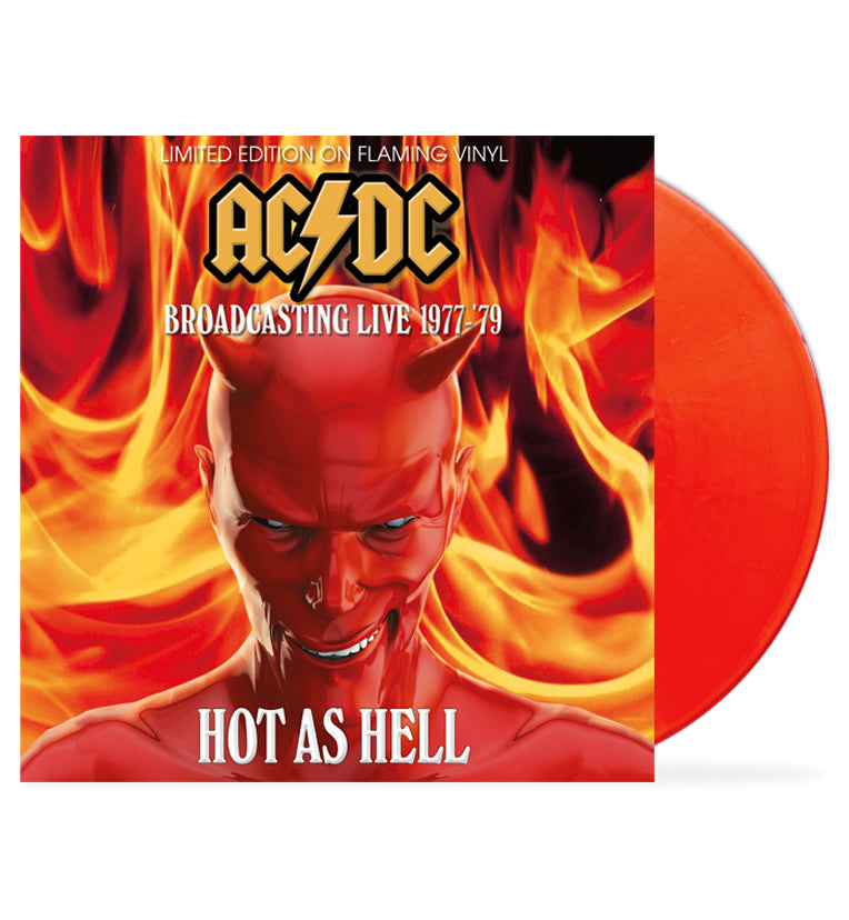 AC/DC – Hot as Hell: Broadcasting Live 1977–'79 (Limited Edition 12-Inch Album on Orange Vinyl)
