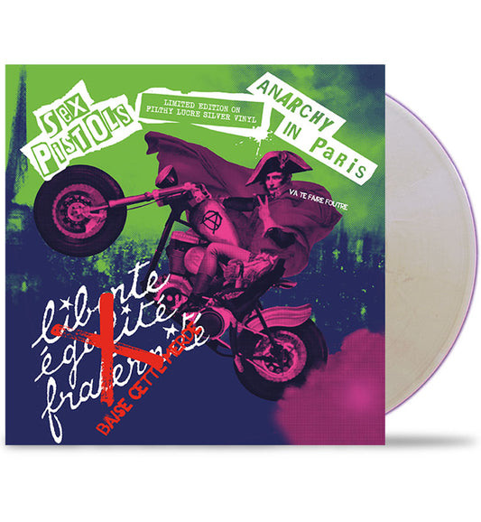 Sex Pistols - Anarchy In Paris (Limited Edition on Filthy Lucre Silver Vinyl)