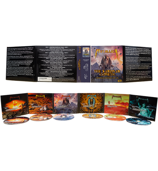 Metallica – The Sandman Cometh: The Broadcast Anthology 1983–1996 (6-CD Set)