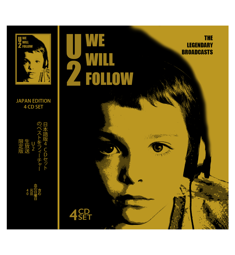 U2 – We Will Follow: The Legendary Broadcasts (4-CD Set)