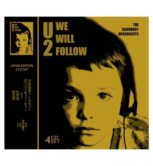 U2 – We Will Follow: The Legendary Broadcasts (4-CD Set)