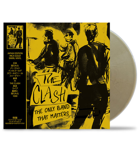 The Clash – The Only Band That Matters (Limited Edition 12-Inch Album on Inca Gold Vinyl)