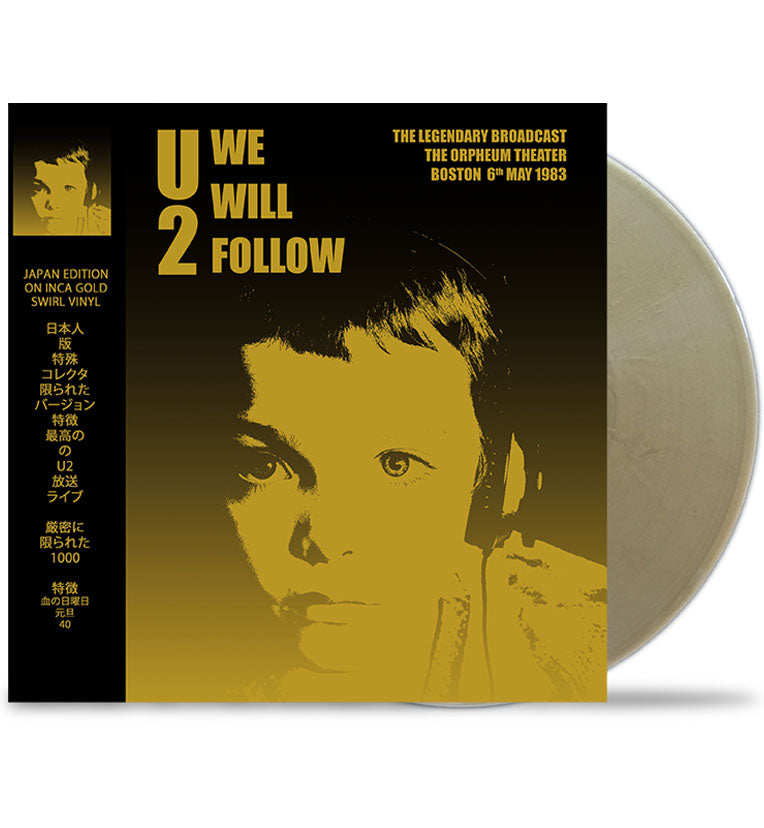 U2 – We Will Follow (Limited Edition 12-Inch Album on Inca Gold Vinyl)