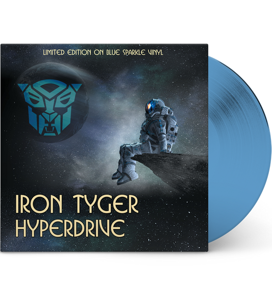 Iron Tyger – Hyperdrive (Limited Edition 12-Inch Album on Blue Sparkle Vinyl)