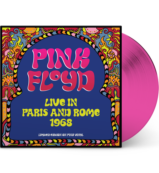 Pink Floyd – Live in Paris and Rome 1968 (Limited Edition 12-Inch Album on Pink Vinyl)