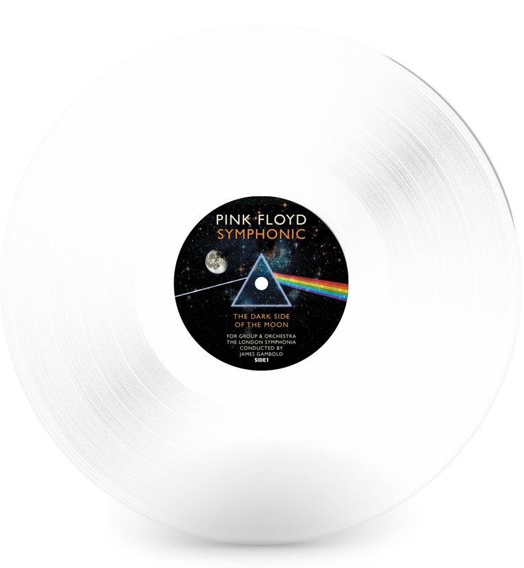 Pink Floyd Symphonic – The Dark Side of the Moon for Group & Orchestra (Limited Edition 12-Inch Album on Clear Vinyl)