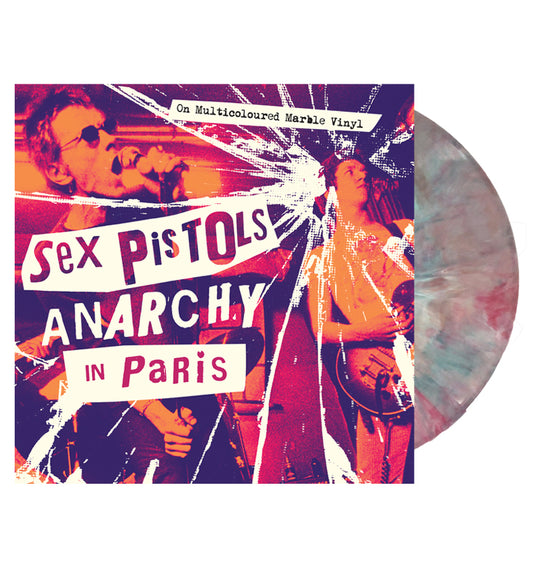 Sex Pistols – Anarchy in Paris (Limited Edition on Multicoloured Marble Vinyl)