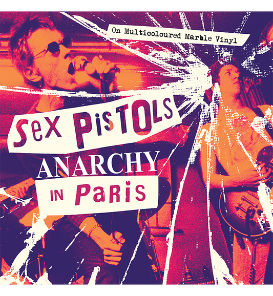 Sex Pistols – Anarchy in Paris (Limited Edition on Multicoloured Marble Vinyl)