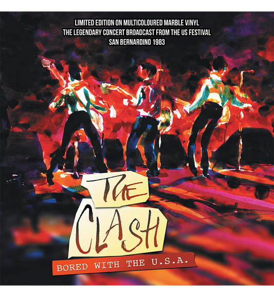 The Clash – Bored with the U.S.A. (Limited Edition on Multicoloured Marble Vinyl)