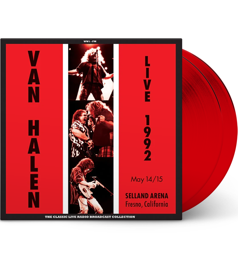 Van Halen – Live 1992: Selland Arena, Fresno, California (12-Inch Double Album on 180g Red Vinyl)