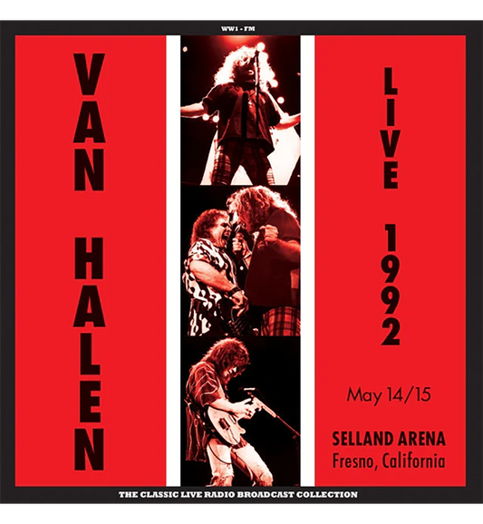 Van Halen – Live 1992: Selland Arena, Fresno, California (12-Inch Double Album on 180g Red Vinyl)